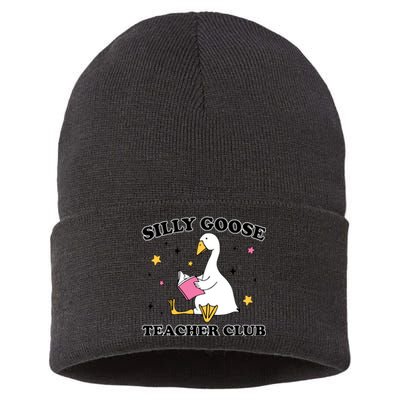 Silly Goose Teacher Club Sustainable Knit Beanie