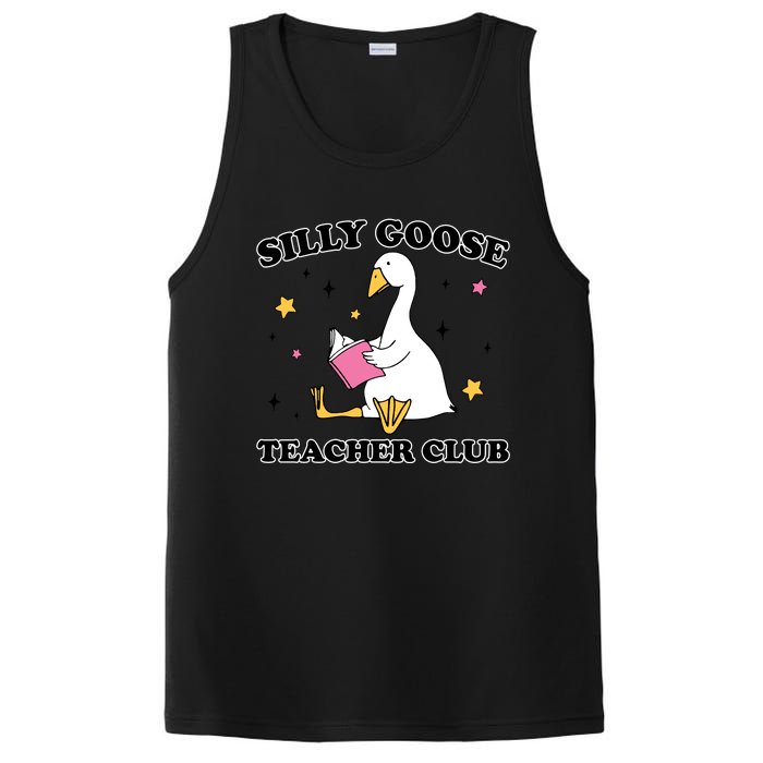 Silly Goose Teacher Club PosiCharge Competitor Tank