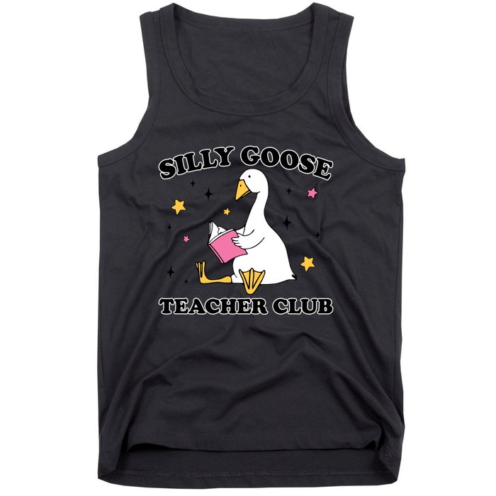 Silly Goose Teacher Club Tank Top