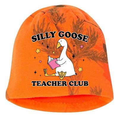 Silly Goose Teacher Club Kati - Camo Knit Beanie