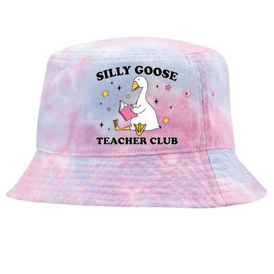 Silly Goose Teacher Club Tie-Dyed Bucket Hat