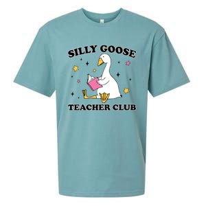 Silly Goose Teacher Club Sueded Cloud Jersey T-Shirt