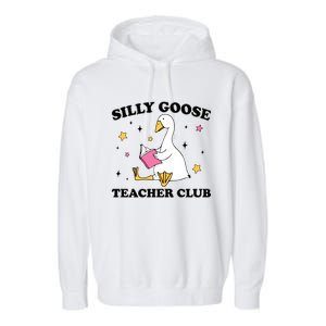 Silly Goose Teacher Club Garment-Dyed Fleece Hoodie