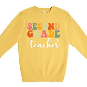 Second Grade Teacher First Day Of School 3Rd Grade Team Gift Premium Crewneck Sweatshirt