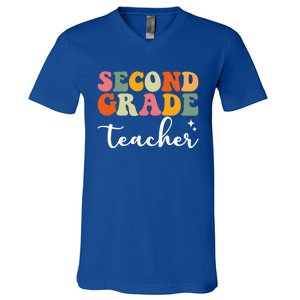 Second Grade Teacher First Day Of School 3Rd Grade Team Gift V-Neck T-Shirt