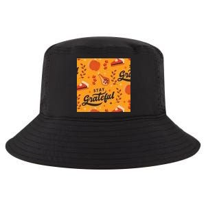 Stay Grateful Thanksgiving Holiday Cool Comfort Performance Bucket Hat