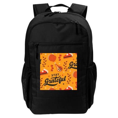 Stay Grateful Thanksgiving Holiday Backpack