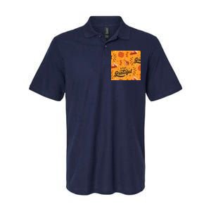 Stay Grateful Thanksgiving Holiday Softstyle Adult Sport Polo