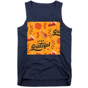 Stay Grateful Thanksgiving Holiday Tank Top