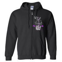 Spookscene Ghos Tea Spooky Boba Emo Goth Alt Purple Full Zip Hoodie