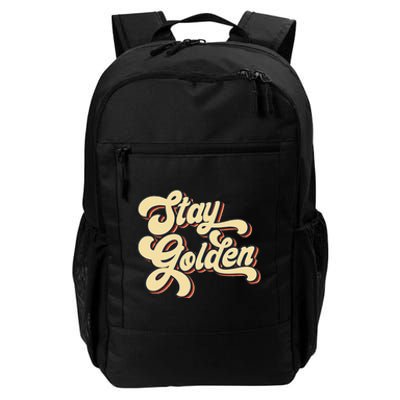 Stay Golden  The Golden Daily Commute Backpack