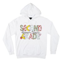 Second Grade Teacher Back To School 2nd Grade Dream Team Hoodie