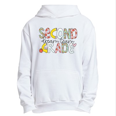 Second Grade Teacher Back To School 2nd Grade Dream Team Urban Pullover Hoodie