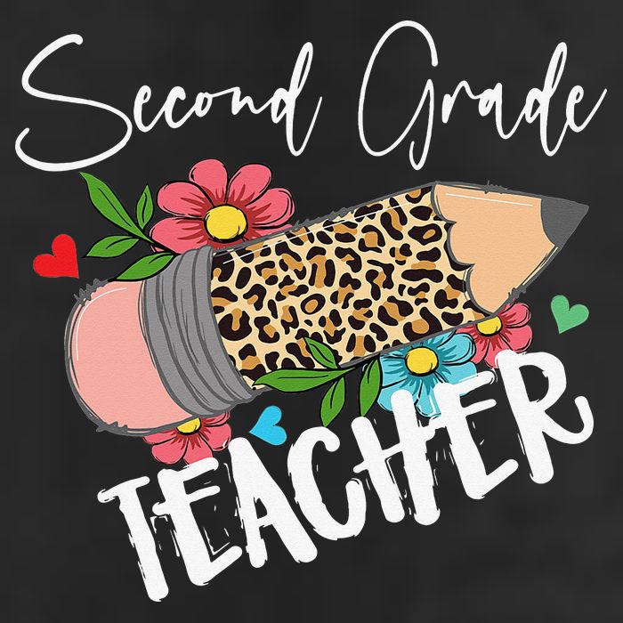 Second Grade Teacher Leopard Pencil 2nd Grade Teacher Adult Drive Performance Visor