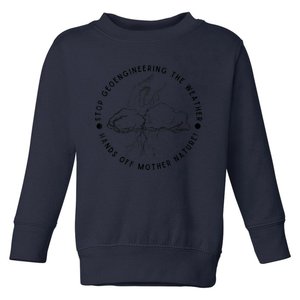 Stop Geoengineering The Weather Antigovernment Toddler Sweatshirt