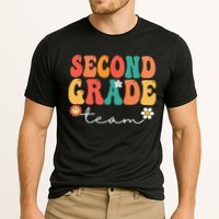 Second Grade Team Retro Groovy Vintage First Day Of School Performance Shirt