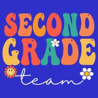 Second Grade Team Retro Groovy Vintage First Day Of School Tank Top