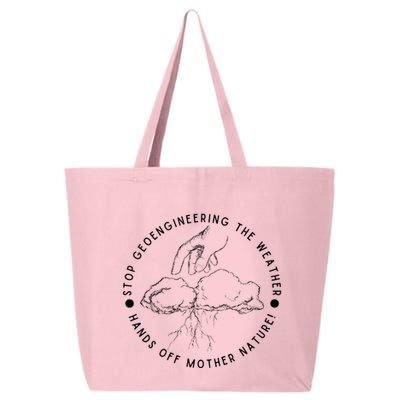 Stop Geoengineering The Weather Anti Government 25L Jumbo Tote