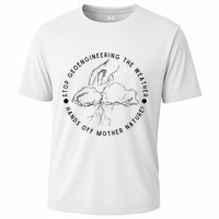 Stop Geoengineering The Weather Anti Government Cooling Performance Crew T-Shirt