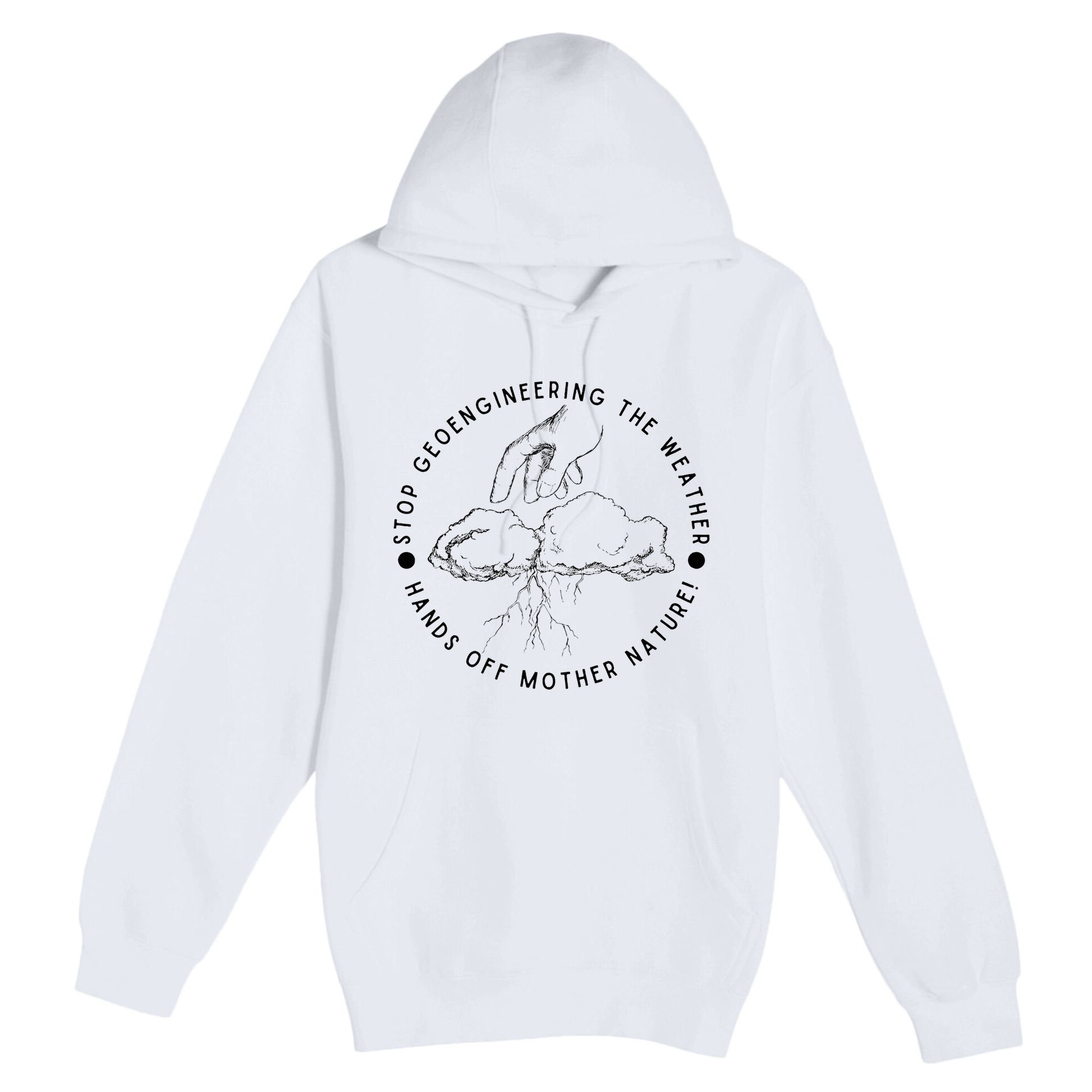 Stop Geoengineering The Weather Anti Government Premium Pullover Hoodie
