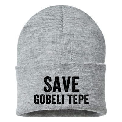 Save Gobekli Tepe Worlds First Temple Rise Of Civilization Megalith Archaeology Sustainable Knit Beanie