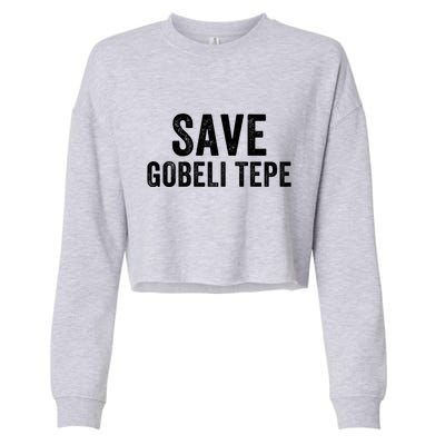 Save Gobekli Tepe Worlds First Temple Rise Of Civilization Megalith Archaeology Cropped Pullover Crew