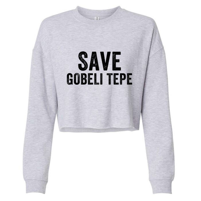 Save Gobekli Tepe Worlds First Temple Rise Of Civilization Megalith Archaeology Cropped Pullover Crew