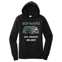 Soprano Garbage Truck Waste Management Women's Pullover Hoodie