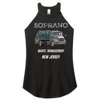 Soprano Garbage Truck Waste Management Women's Perfect Tri Rocker Tank