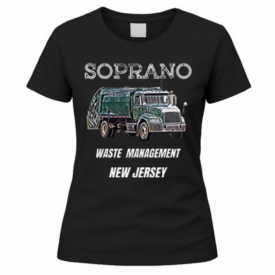 Soprano Garbage Truck Waste Management Women's T-Shirt