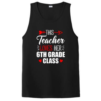 Sixth Grade Teacher This Teacher Loves Her 6th Grade Class Gift PosiCharge Competitor Tank