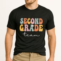 Second Grade Team Retro Groovy Vintage First Day Of School Performance Shirt