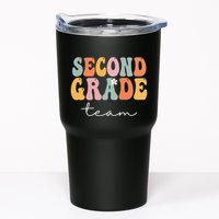Second Grade Team Retro Groovy Vintage First Day Of School Tumbler