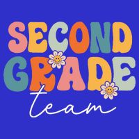 Second Grade Team Retro Groovy Back To School 2nd Grade 16 in Basic Backpack