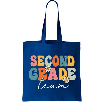 Second Grade Team Retro Groovy Back To School 2nd Grade Bag
