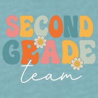 Second Grade Team Retro Groovy Back To School 2nd Grade Sueded Cloud Jersey T-Shirt