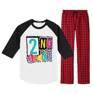 Second Grade Teacher Team 2Nd Grade Squad Gift Raglan Sleeve Pajama Set