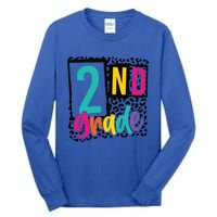 Second Grade Teacher Team 2Nd Grade Squad Gift Tall Long Sleeve T-Shirt