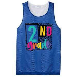 Second Grade Teacher Team 2Nd Grade Squad Gift Mesh Reversible Basketball Jersey Tank