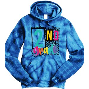 Second Grade Teacher Team 2Nd Grade Squad Gift Tie Dye Hoodie