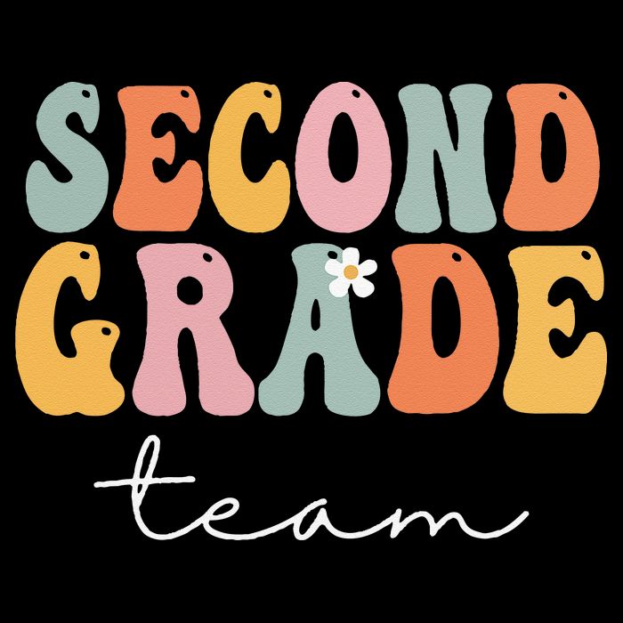 Second Grade Team Retro Groovy Vintage First Day Of School Backpack