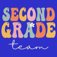 Second Grade Team Retro Groovy Vintage First Day Of School Sweatshirt