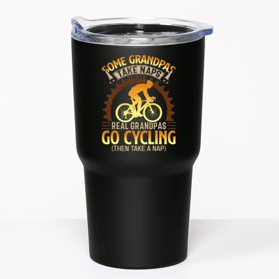 Some Grandpas Take Naps Real Grandpas Go Cycling Tumbler