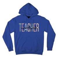 Second Grade Teacher Boho 2Nd Grade Teacher Funny Gift Hoodie