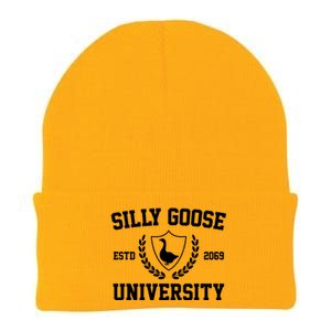 Silly Goose University Knit Cap Winter Beanie