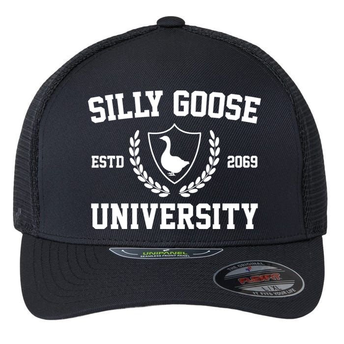 Silly Goose University Flexfit Unipanel Trucker Cap