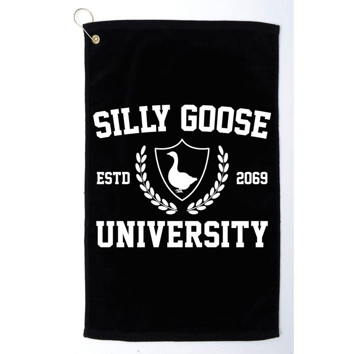 Silly Goose University Golf Towel