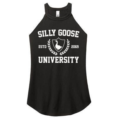 Silly Goose University Women's Perfect Tri Rocker Tank