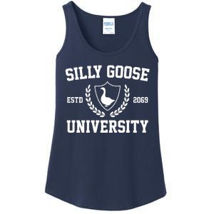 Silly Goose University Ladies Essential Tank