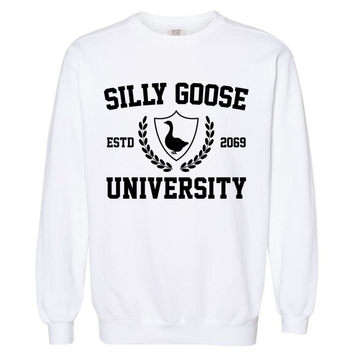 Silly Goose University Garment-Dyed Sweatshirt